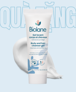 [Hàng Tặng Không Bán] Gel Tắm Gội Cho Bé BIOLANE Body And Hair Cleanser 15ml
